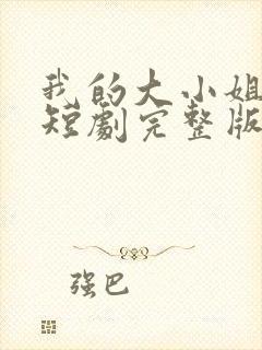 我的大小姐老婆短剧完整版免费看