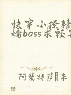 快穿小撩精:病娇boss求轻宠小说