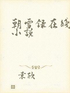 朝雪录在线阅读小说