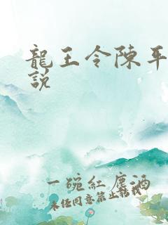 龙王令陈平 小说