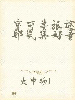 宝可梦旅途动漫那几集好看