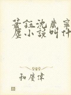 萧钰沈岁宁徐卿尘小说叫什么名字