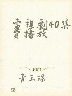 电视剧40集免费播放