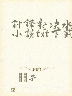 针锋对决水千丞小说txt下载
