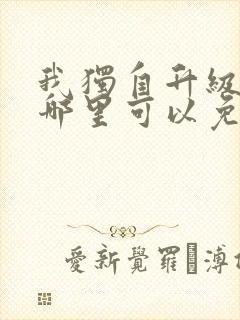 我独自升级漫画哪里可以免费观看