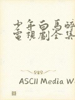 少年白马醉春风电视剧全集免费观看