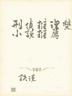 刑侦推理双男主小说推荐