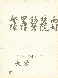 哪里的双向情感障碍医院好