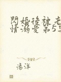 闪婚后被老公深情溺爱第5集