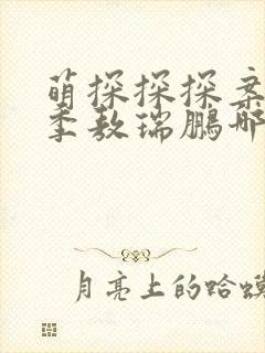 萌探探探案第三季敖瑞鹏哪一期