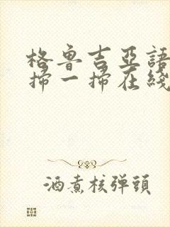 格鲁吉亚语翻译扫一扫在线拍照翻译器