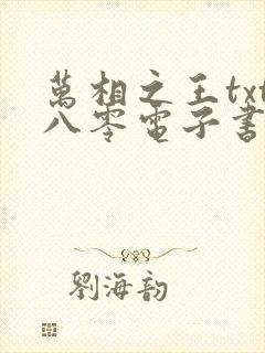 万相之王txt八零电子书下载