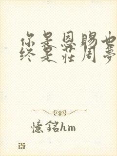 你是恩赐也是劫终是庄周梦了蝶