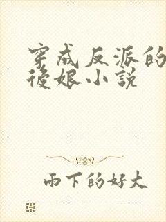 穿成反派的恶毒后娘小说