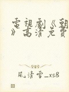 电视剧《朝雪录》高清免费观看