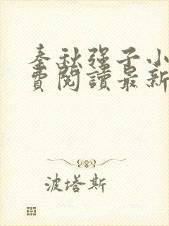 秦秋强子小说免费阅读最新章节