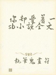 你却爱着一个他sb小说全文免费阅读