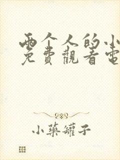 两个人的小森林免费观看电视剧在线