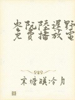 岑阮陆迟野短剧免费播放电视剧