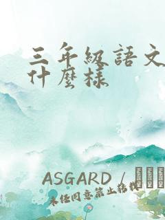 三年级语文本子什么样