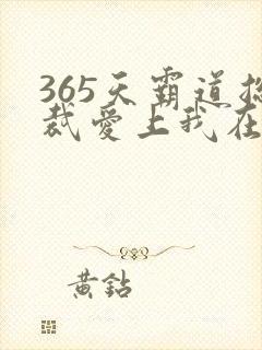 365天霸道总裁爱上我在线观看