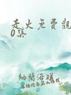 走火免费观看40集