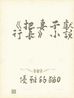 《把妻子献给张行长》小说