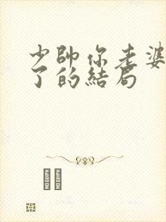 少帅你老婆又跑了的结局