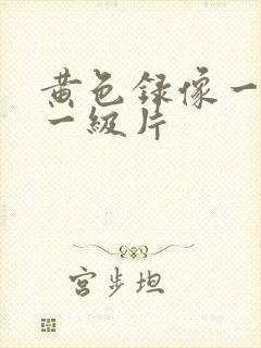 黄色录像一级片一级片