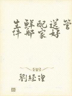 生鲜配送管理软件哪家好