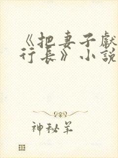 《把妻子献给张行长》小说阅读