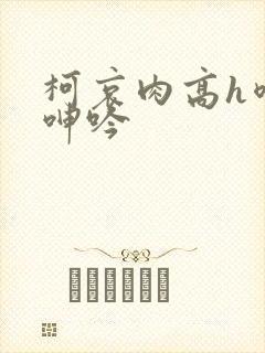 柯哀肉高h喷汁呻吟