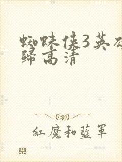 蜘蛛侠3英雄无归高清