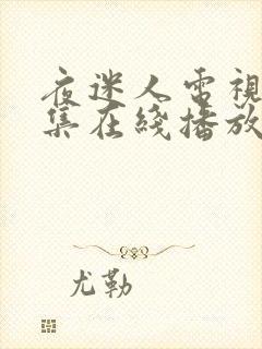 夜迷人电视剧全集在线播放免费观看