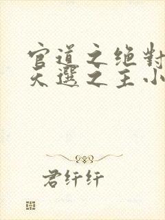 官道之绝对权力天选之主小说完本