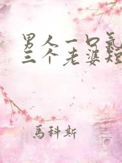 男人一口气娶了三个老婆短剧