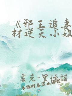 《邪王追妻:废材逆天小姐