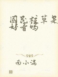 国民校草是女生好看吗