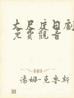 大尺度日剧美剧免费观看