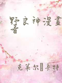 野良神漫画在哪看