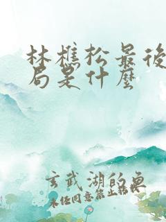 林樵松最后的结局是什么