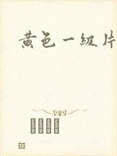黄色一级片久久