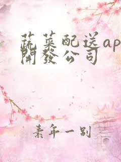 蔬菜配送app开发公司