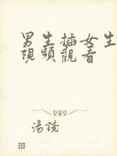 男生插女生在线视频观看