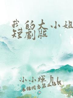 我的大小姐老婆短剧版