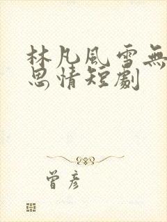 林凡风雪无尽相思情短剧