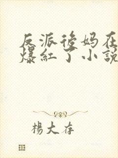 反派后妈在娃综爆红了小说免费阅读