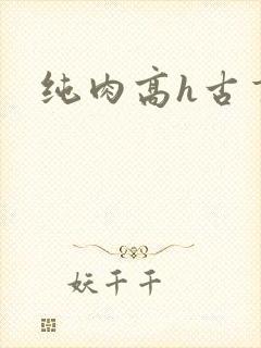 纯肉高h古言