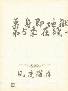 单身即地狱综艺第5季在线看