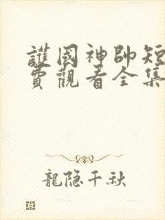 护国神帅短剧免费观看全集高清